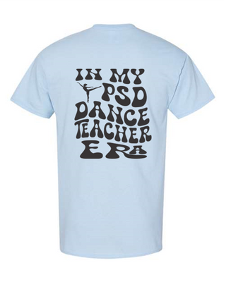 Buy lt-blue PSD DANCE TEACHER ERA TEE