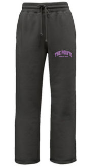 PSD BLACK WOMENS FULL-LEG SWEATPANTS