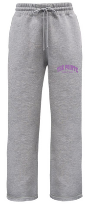 PSD GREY WOMENS FULL-LEG SWEATPANTS