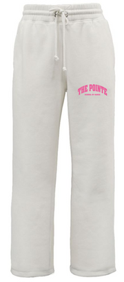 PSD CREAM WOMENS FULL-LEG SWEATPANTS