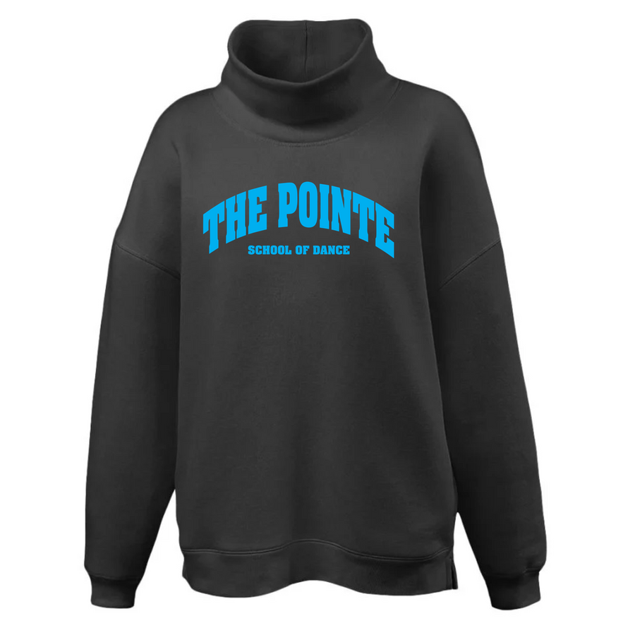 PSD OVERSIZED BLUE MOCKNECK (PRE-ORDER - IN STOCK 2/10/26)