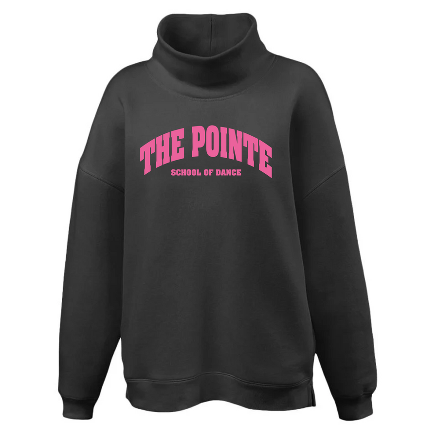 PSD OVERSIZED PINK MOCKNECK (PRE-ORDER - IN STOCK 2/10/26)