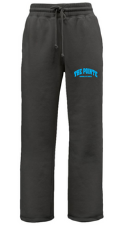PSD BLACK WOMENS FULL-LEG SWEATPANTS
