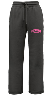 PSD BLACK WOMENS FULL-LEG SWEATPANTS
