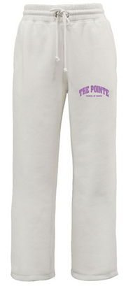 PSD CREAM WOMENS FULL-LEG SWEATPANTS