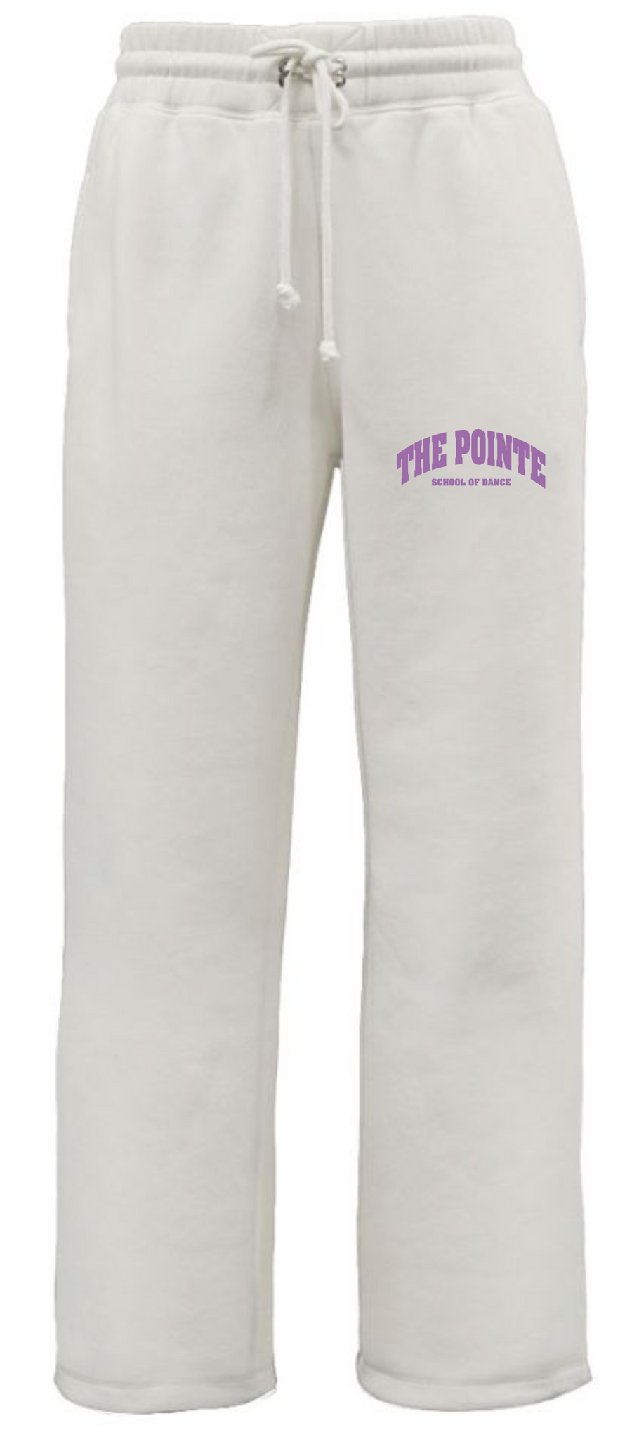 PSD CREAM WOMENS FULL-LEG SWEATPANTS