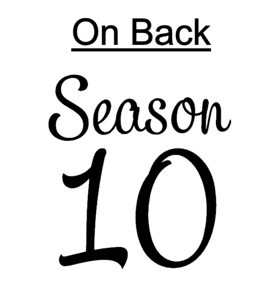 PSD BLK STUDIO TEE - SEASON 10