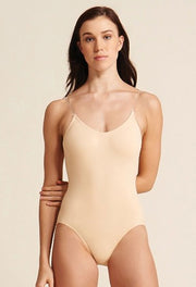 Camisole Leotard with Clear Straps