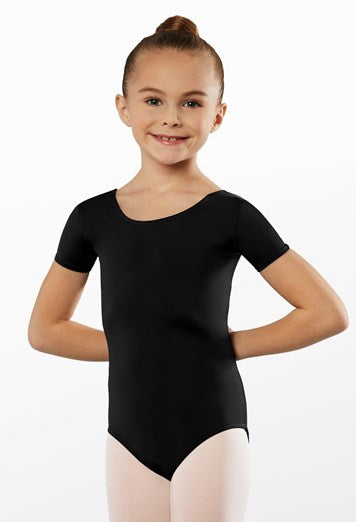 PSD SHORT SLEEVE HIGH BACK LEOTARD