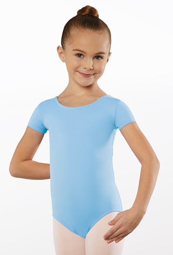 PSD SHORT SLEEVE HIGH BACK LEOTARD